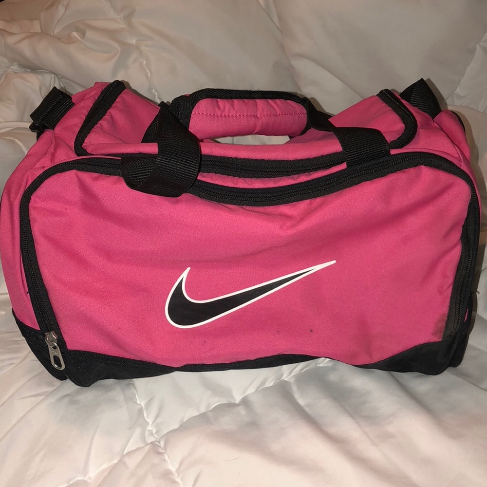 Pink & Black Nike Gym Bag